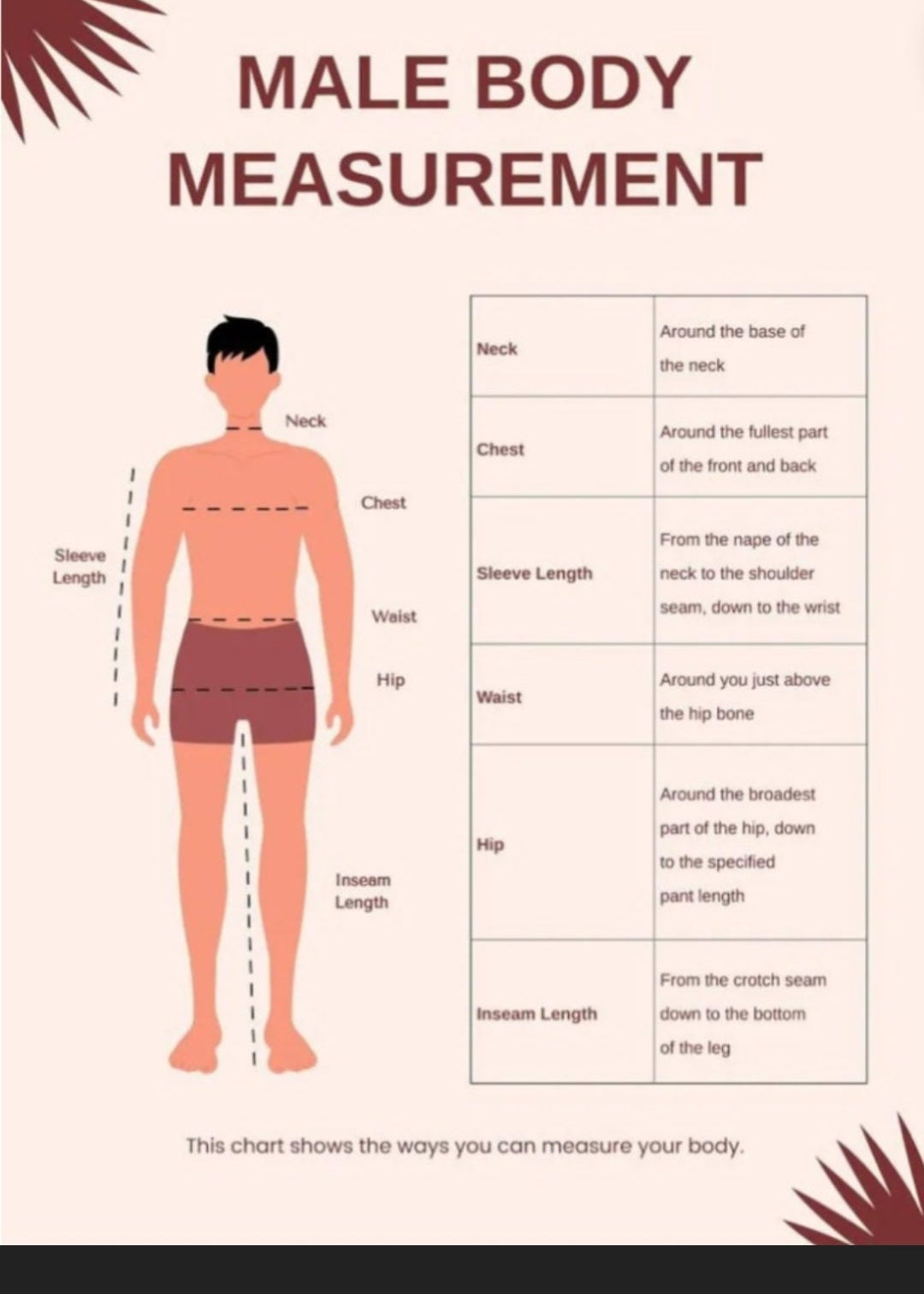 African clothing set for men