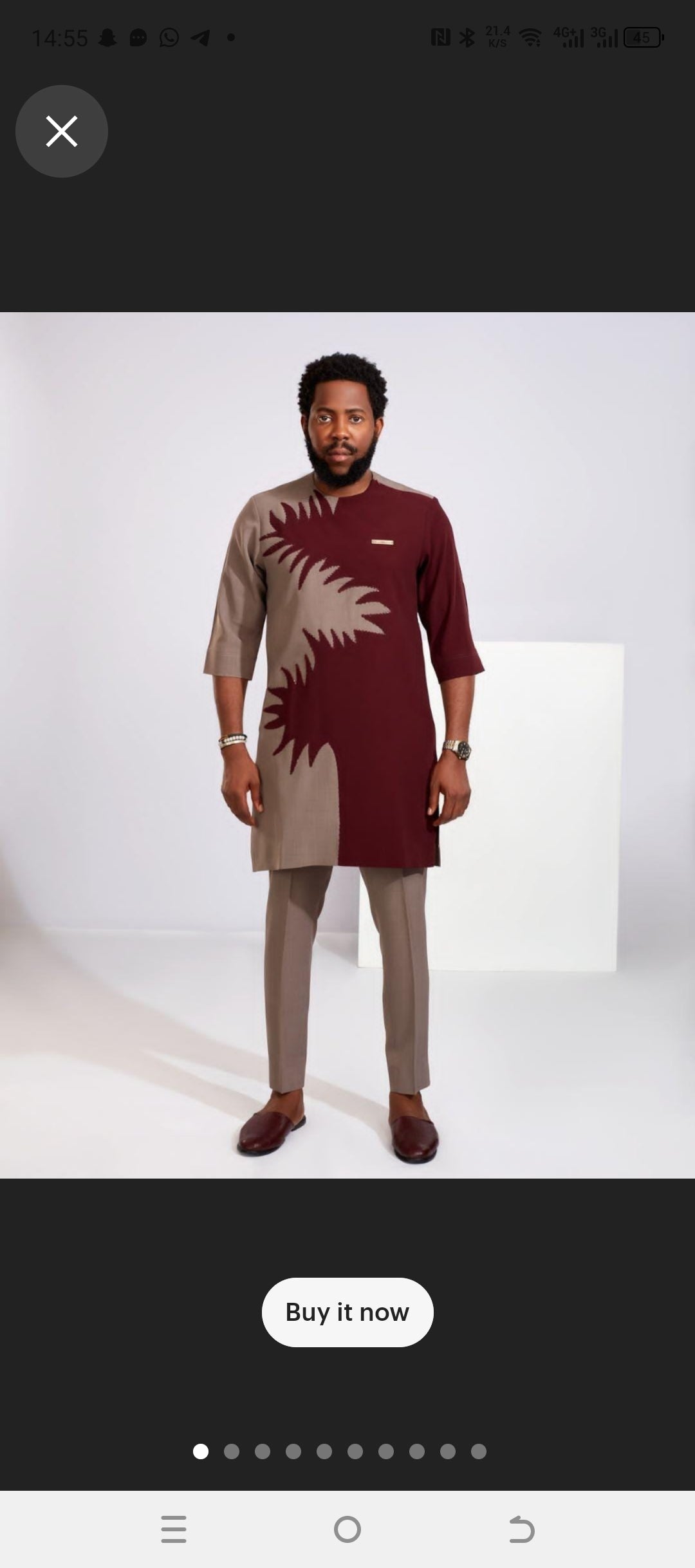 african mens patterned clothing