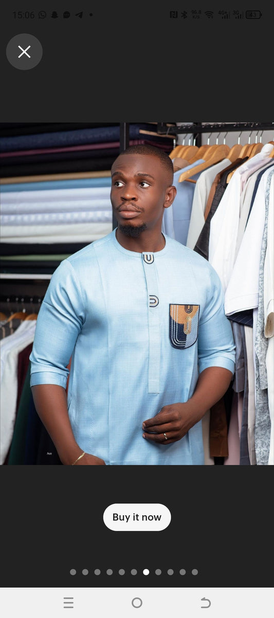 Ceremonial african clothing