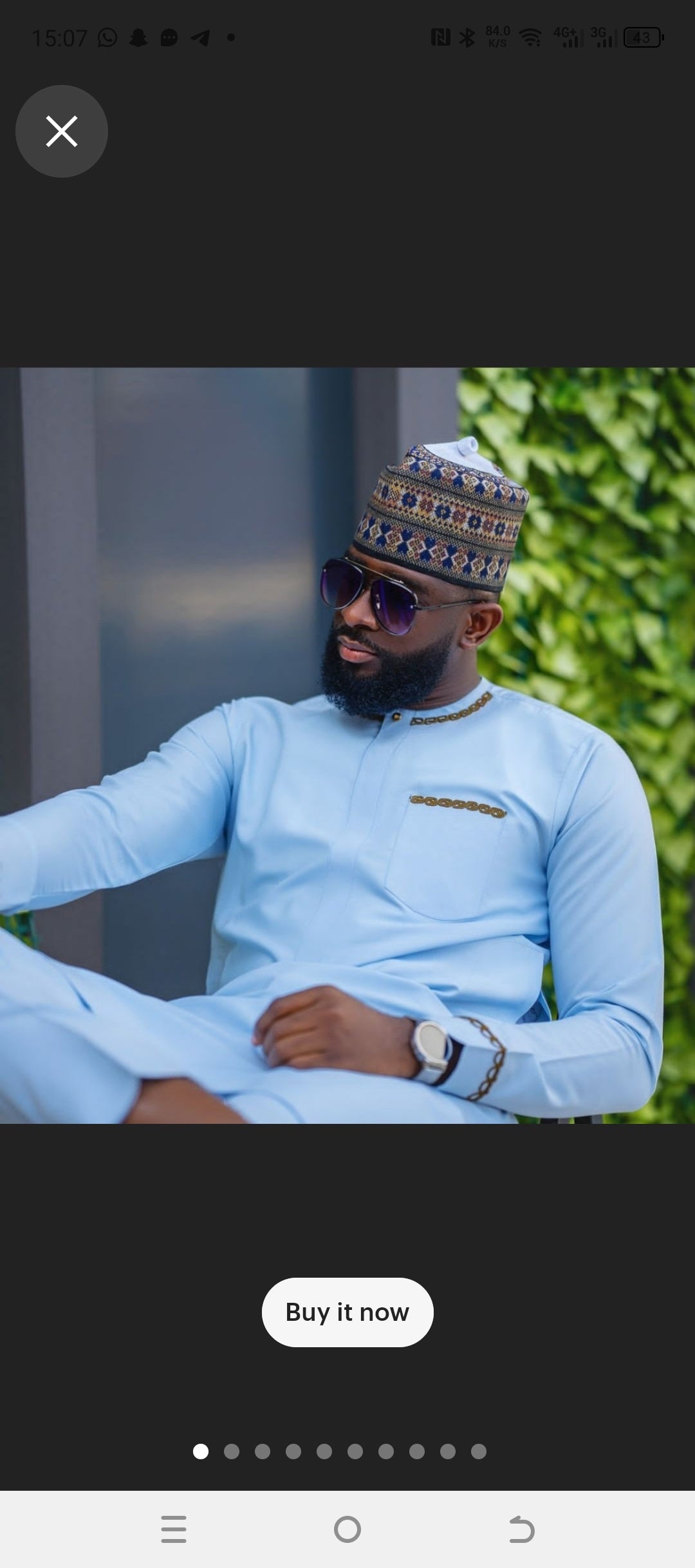 Babab caftan for eid