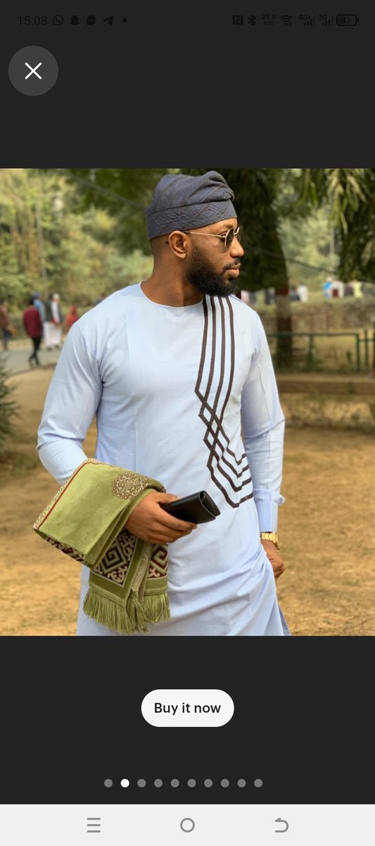 Mens african wear set