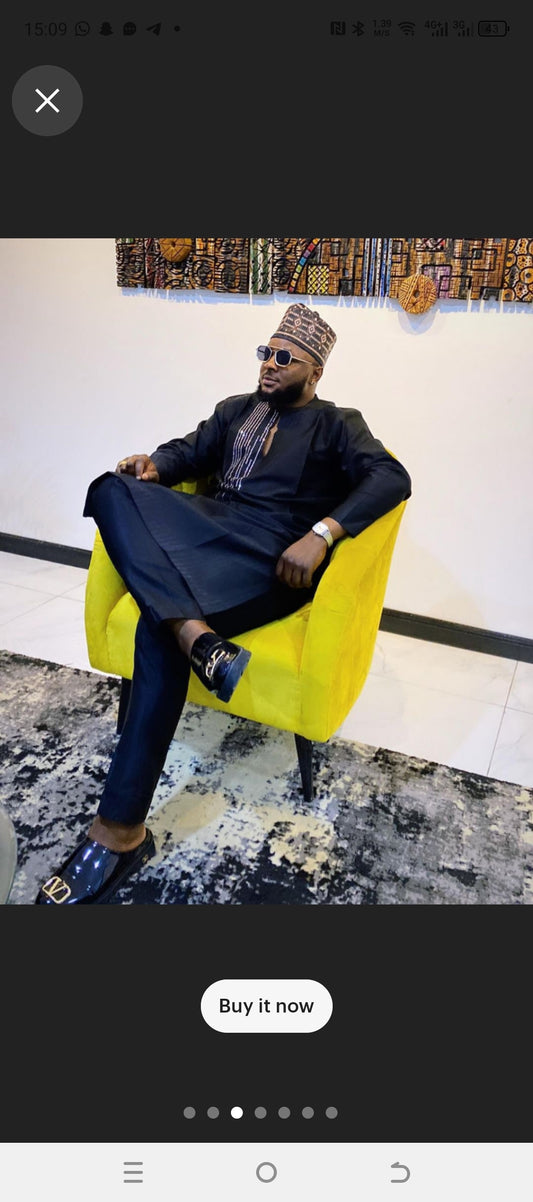 African mens trendy caftan