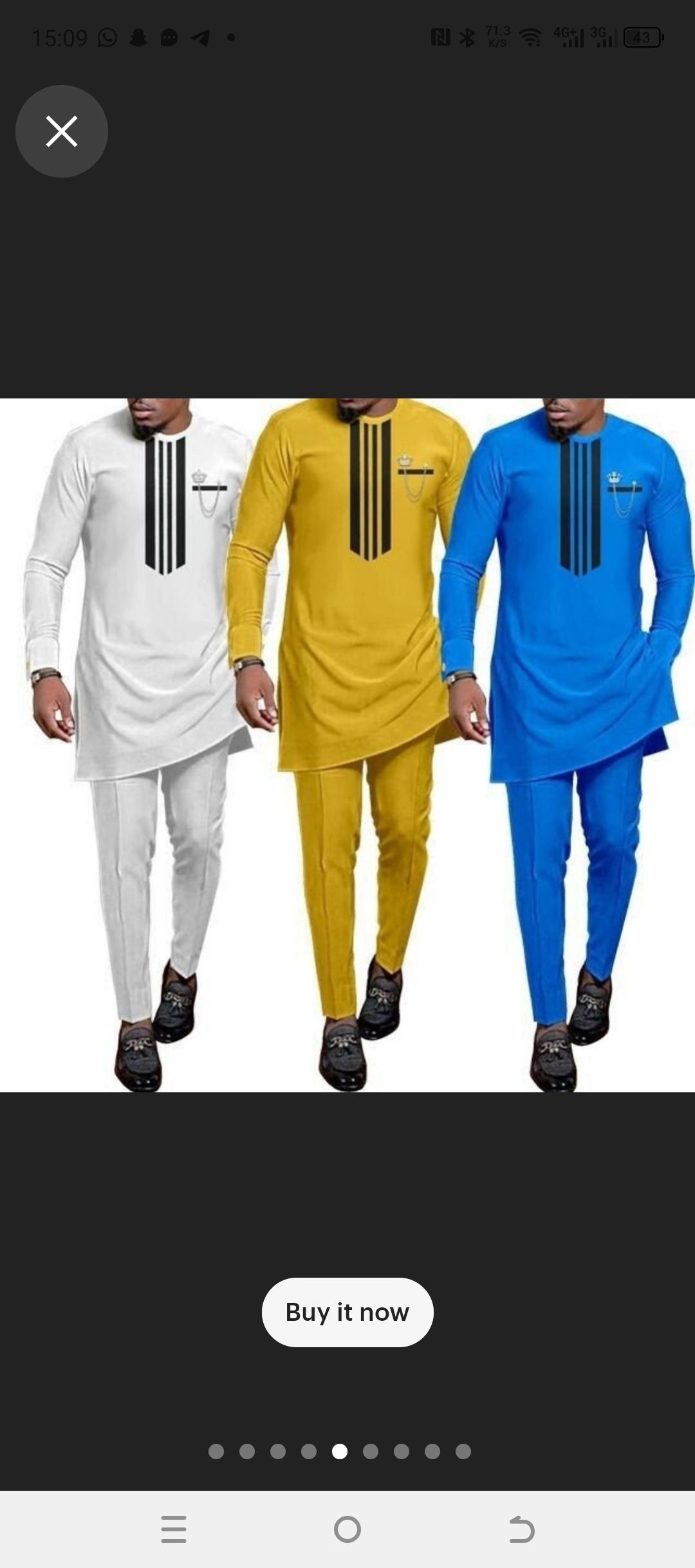 yellow African groomsmen dashiki wear