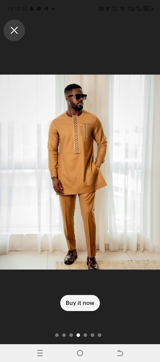 african party mens wear