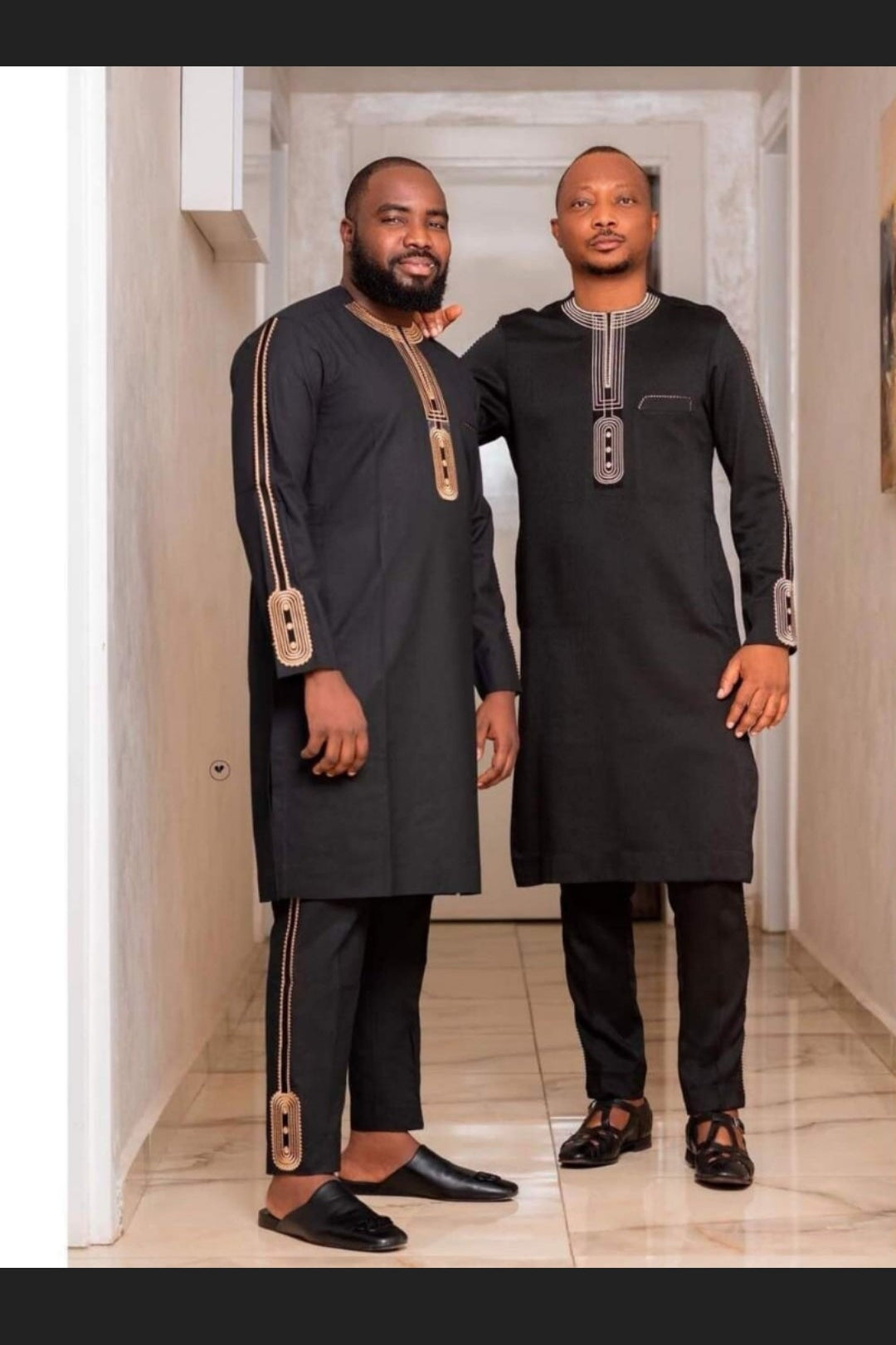 Stylish African men's clothing