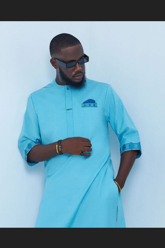 African men's dress shirts