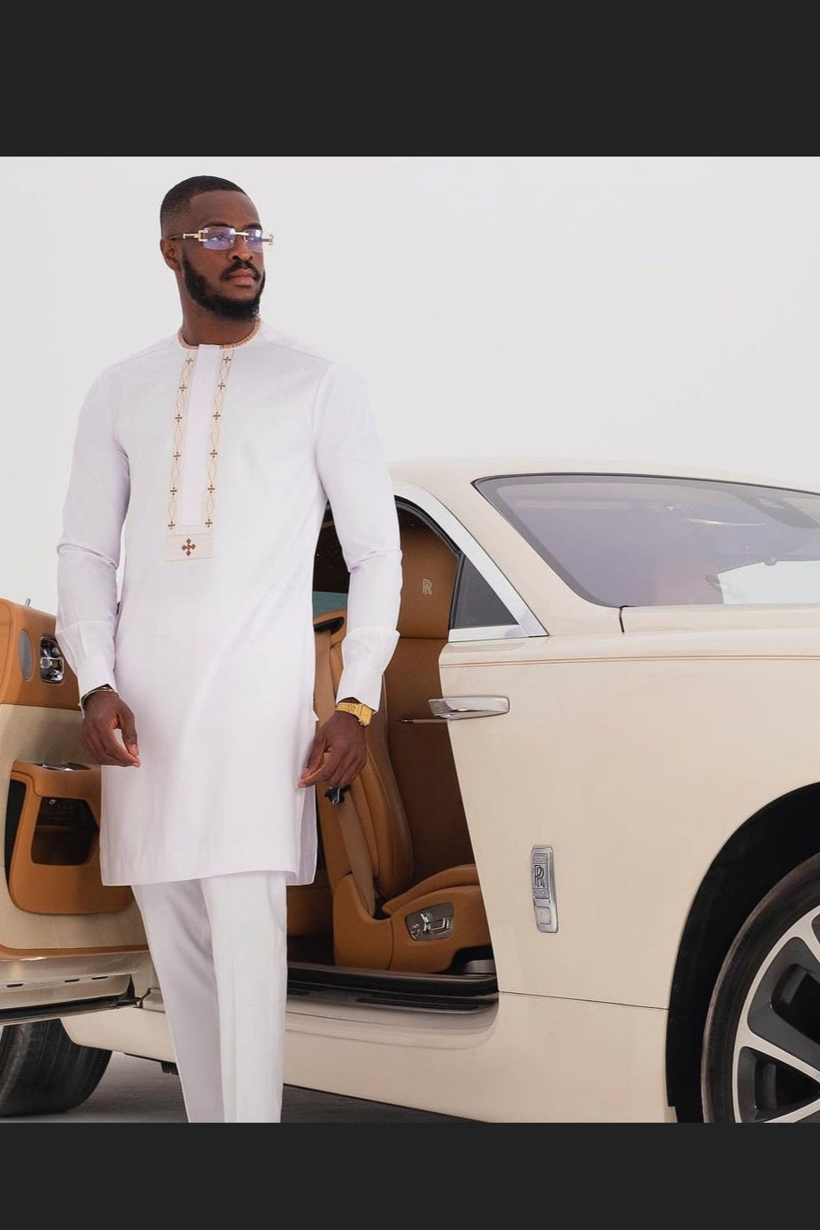 White African dress shirts