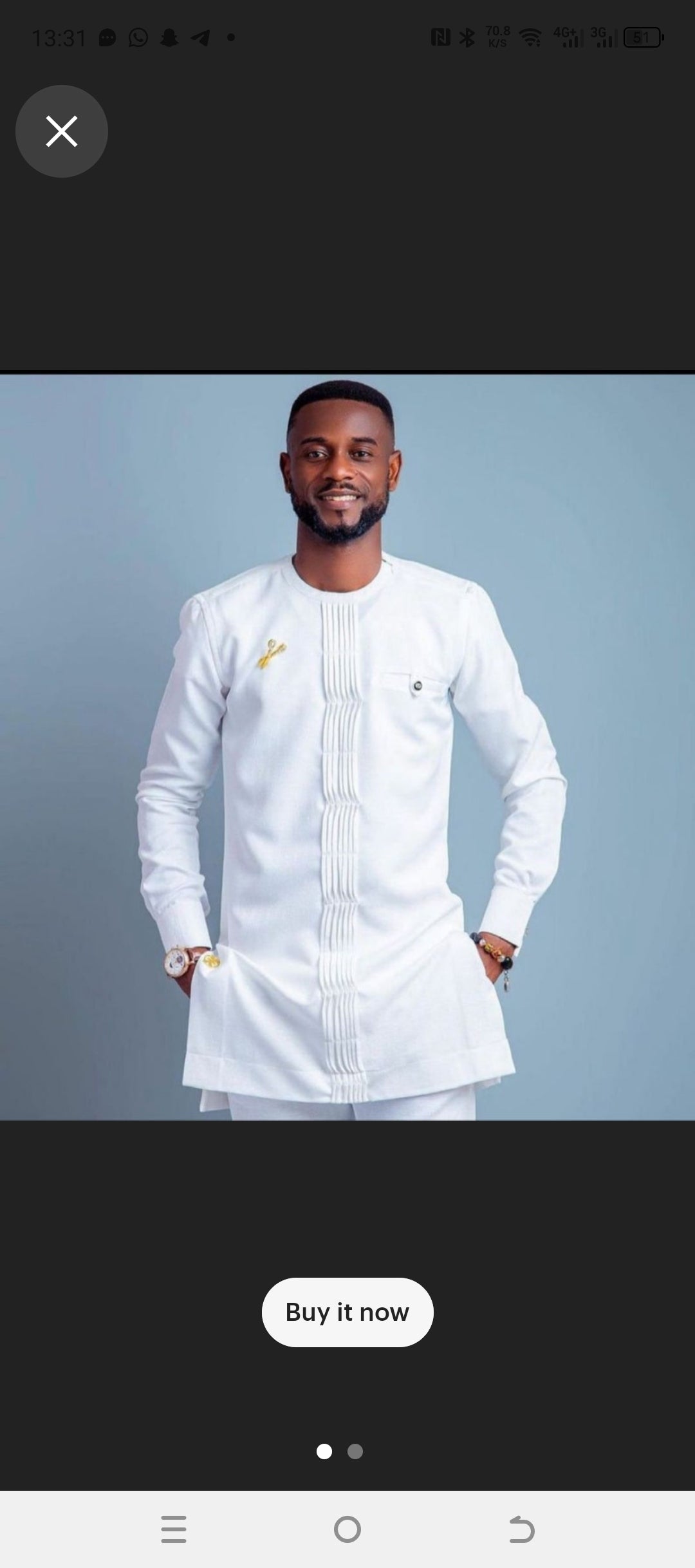 white mens formal wear