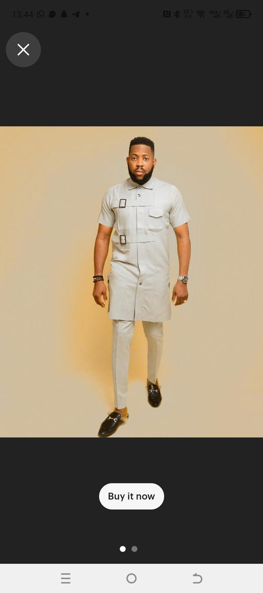 Formal african suit for men