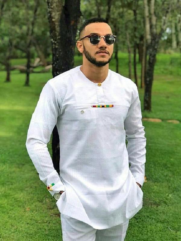 White Kaftan Dress Suit| Two Pieces