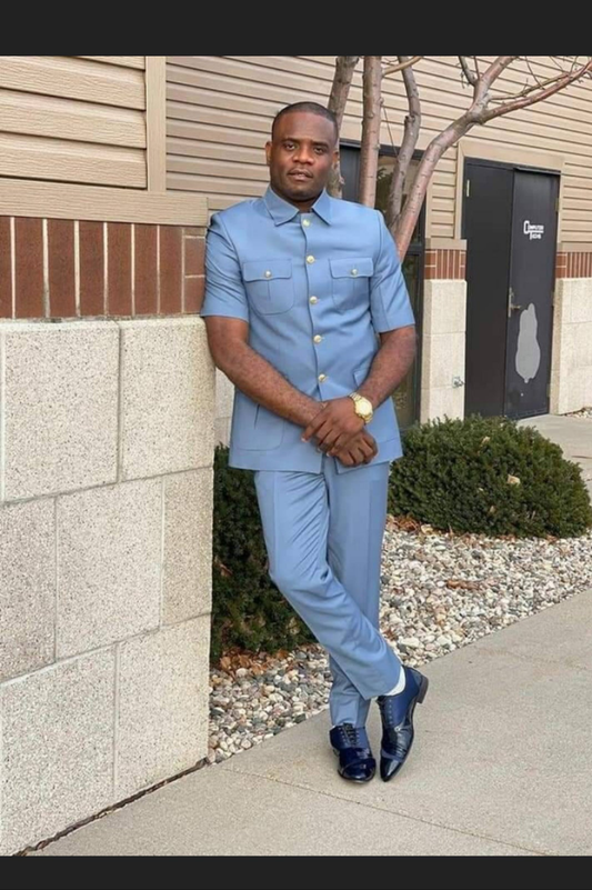 african mens outfit set