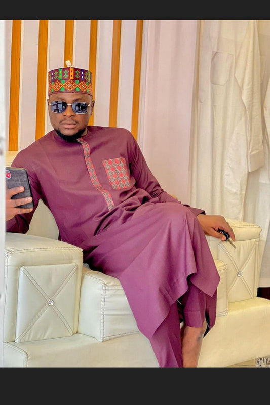 Men's ceremonial African attire